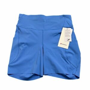 Lululemon Fast and Free High-Rise Short 6" *5 Pocket
(Pool Party) Size 10